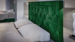 Łóżko kontynentalne DUSTIN 160x200 magic velvet 2225