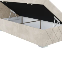 Łóżko kontynentalne NAIA 90x200 lewy magic velvet 2250