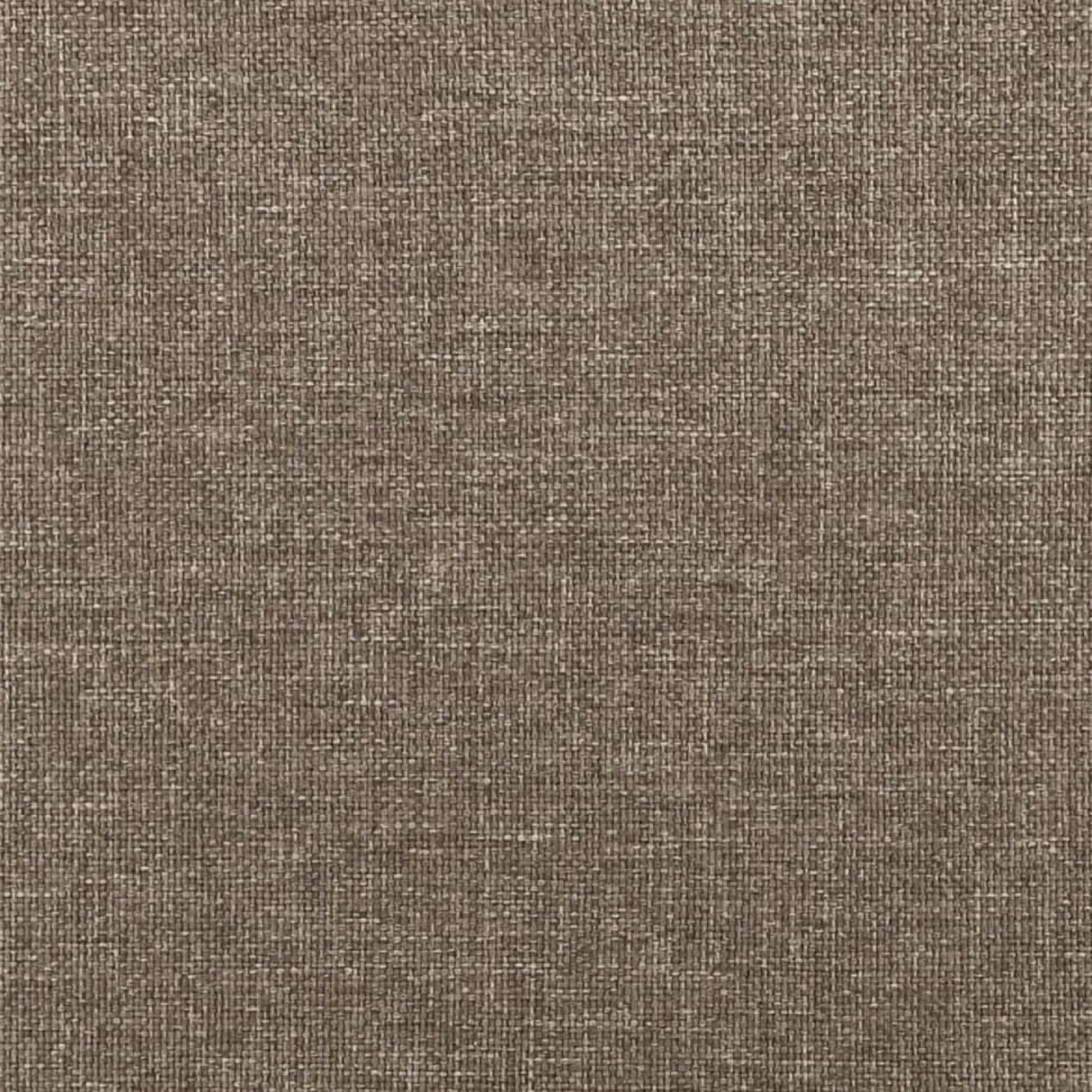 Łóżko kontynentalne z materacem taupe 120x190 cm tkanina