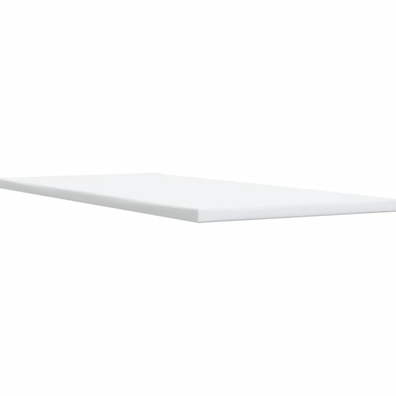 Łóżko Kontynentalne z Materacem Beżowe Tkanina do Sypialni 100x200 cm