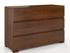 Komoda drewniana z szufladami Verlos 2S - Orzech