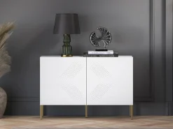 Komoda KLARA 110 2D biały mat