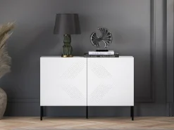 Komoda KLARA 110 2D biały mat
