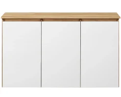 Komoda Megan 120 K1 Dąb Craft Złoty / Biały 120X45X75 Cm