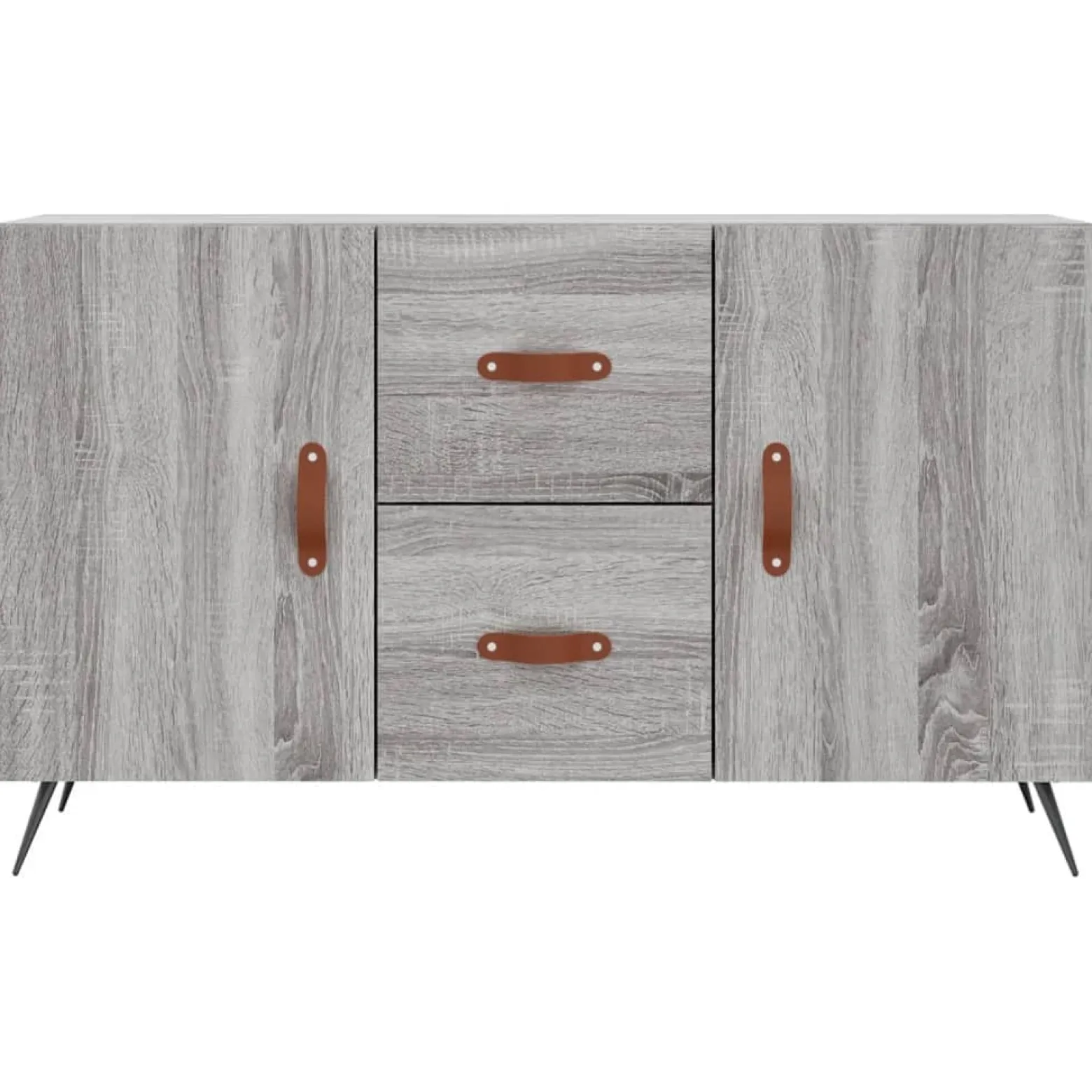 Komoda Szafka Stolik Półki Do Salonu Pokoju Szary Mat 100x36x60 cm