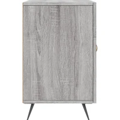 Komoda Szafka Stolik Półki Do Salonu Pokoju Szary Mat 100x36x60 cm