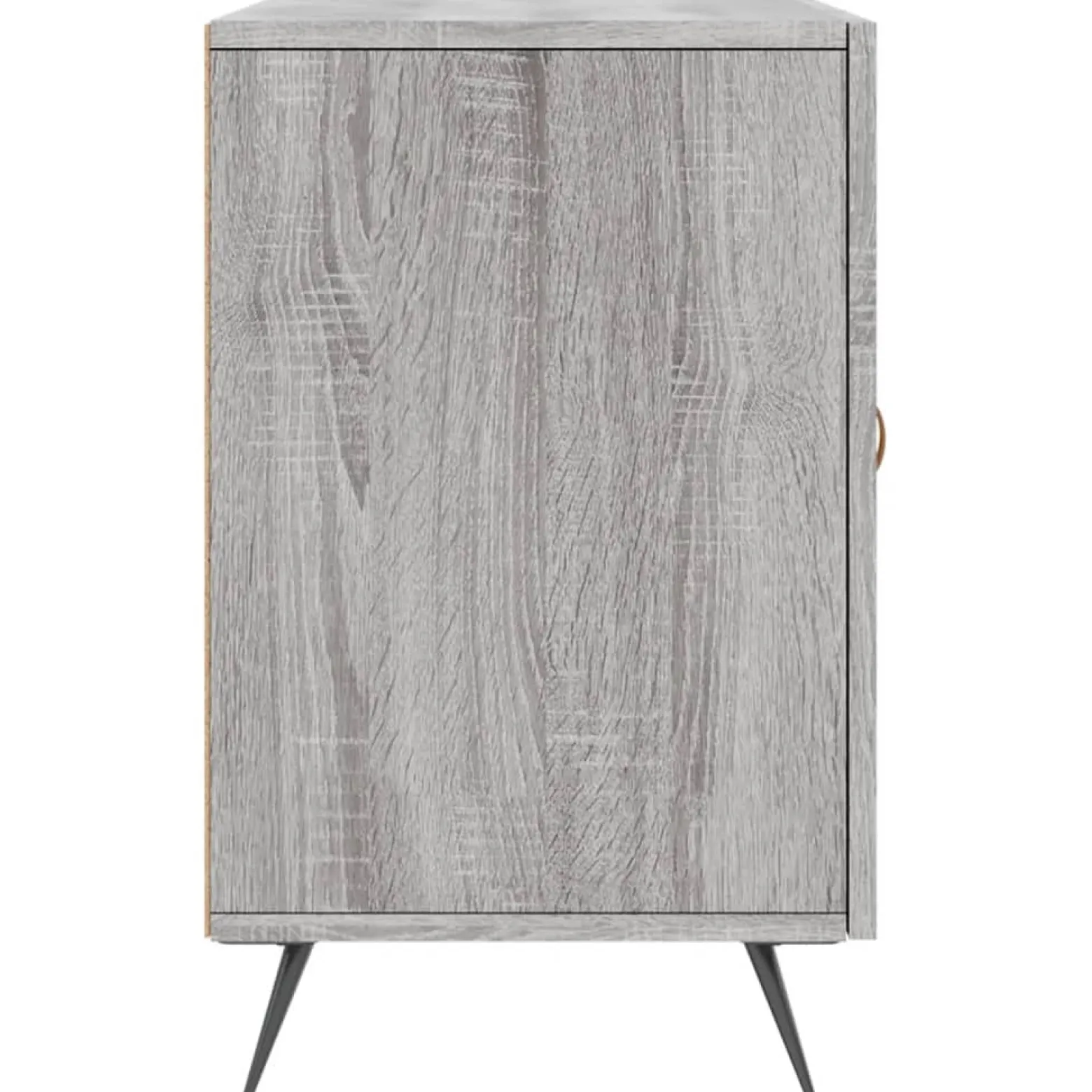 Komoda Szafka Stolik Półki Do Salonu Pokoju Szary Mat 100x36x60 cm
