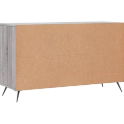 Komoda Szafka Stolik Półki Do Salonu Pokoju Szary Mat 100x36x60 cm
