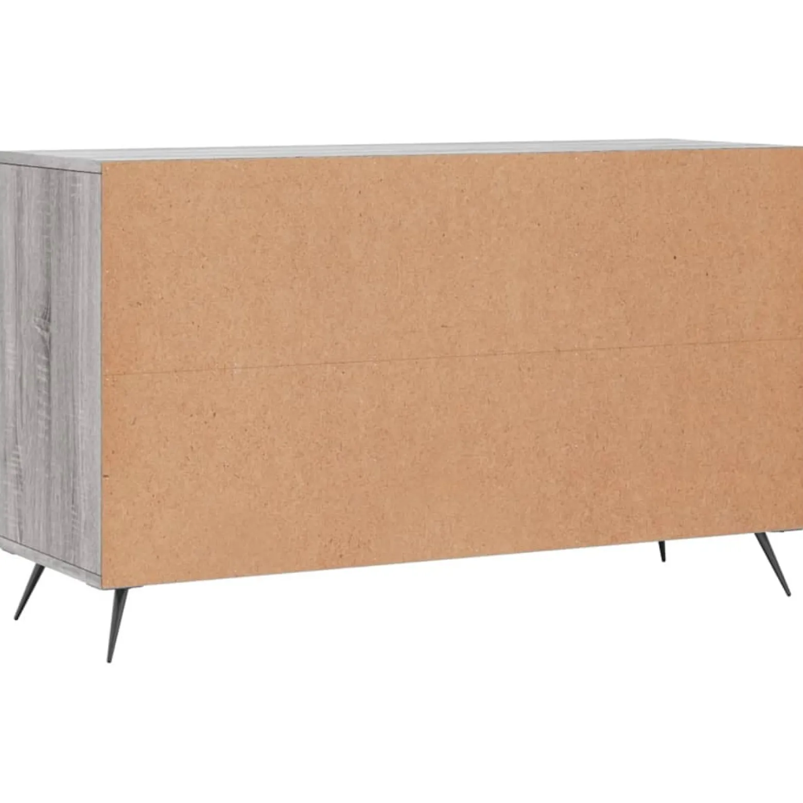 Komoda Szafka Stolik Półki Do Salonu Pokoju Szary Mat 100x36x60 cm