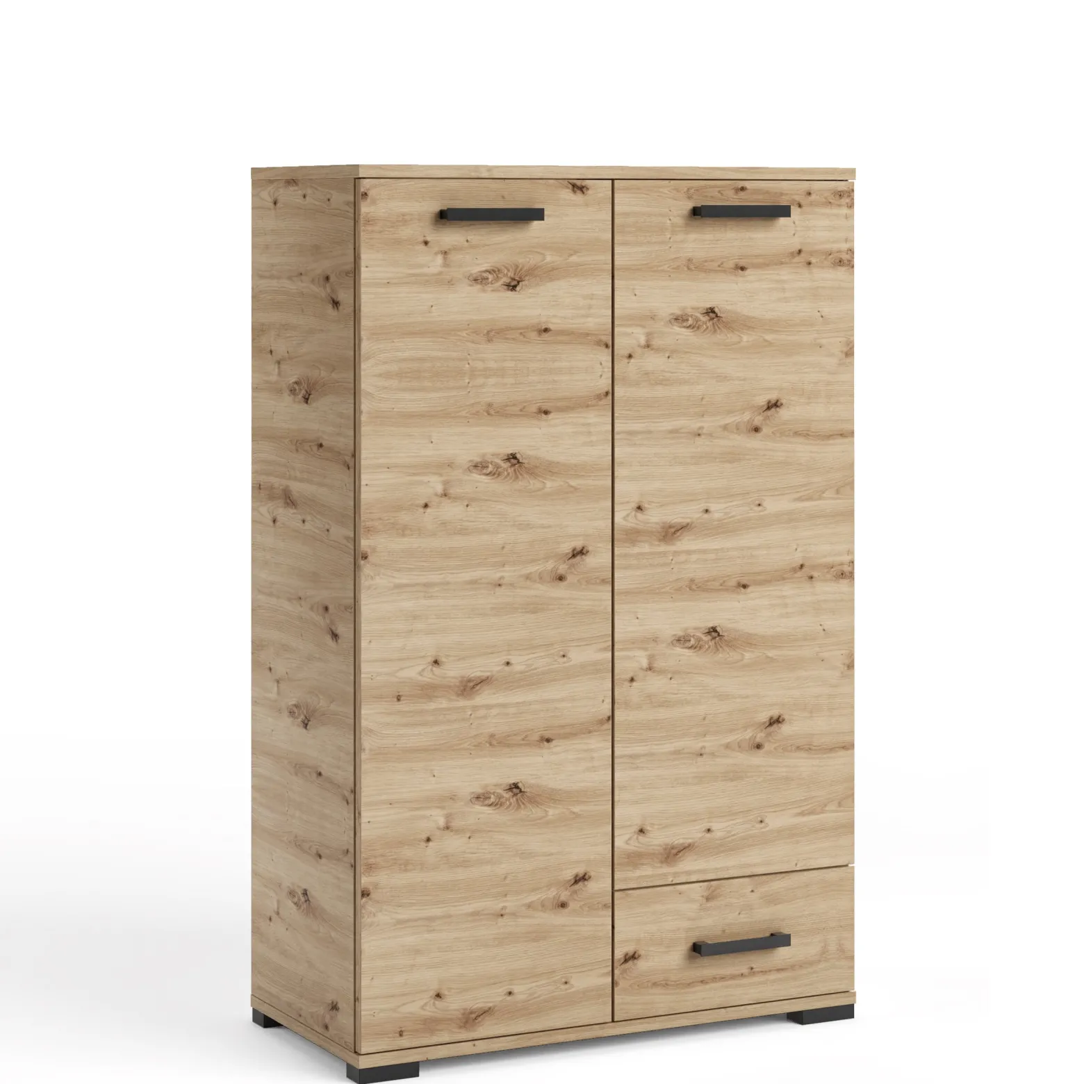 Komoda wysoka 80 cm do salonu FIORA dąb artisan