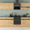 Komplet kuchenny Junona Line 260 cm dąb bernstein