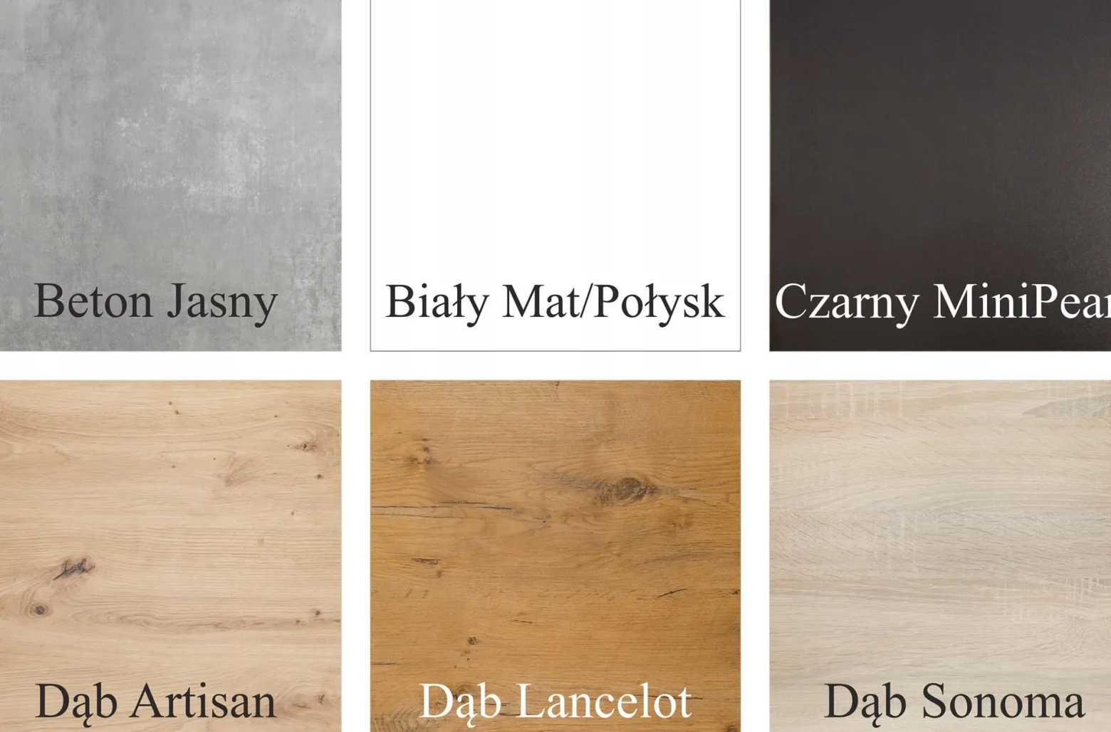 Konsola Podwójna Z Półką Przedpokój Loft 60x20h80 Czarna+Blat Dąb Artisan