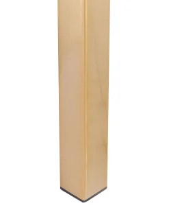 Konsola stolik 100x33cm blat marmur biały złoty