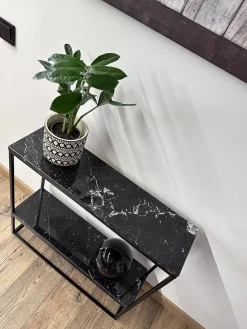 Konsola z Marmurem Nero Marquina PIATTO S 11