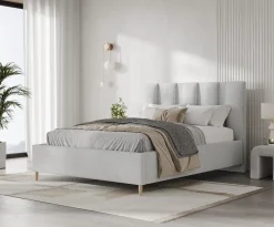 Łóżko tapicerowane LOOM 140x200 z pojemnikiem RVA