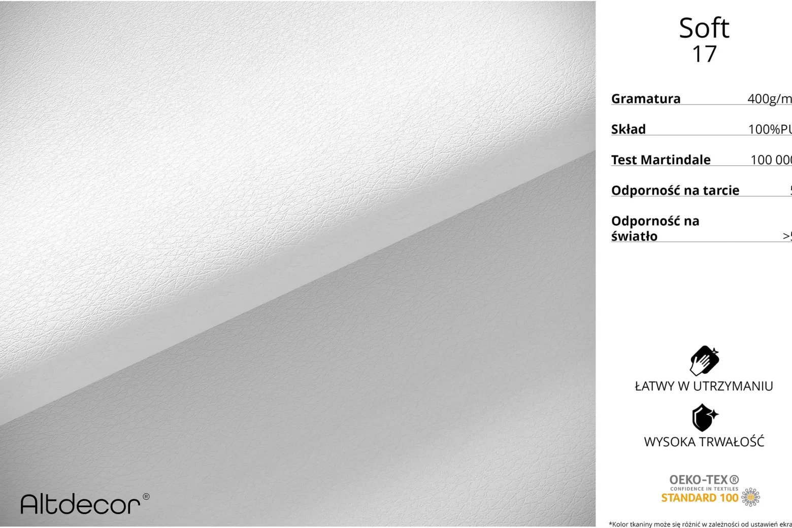 Łóżko tapicerowane z materacem + pojemnik STERA - 120x200 cm Biały