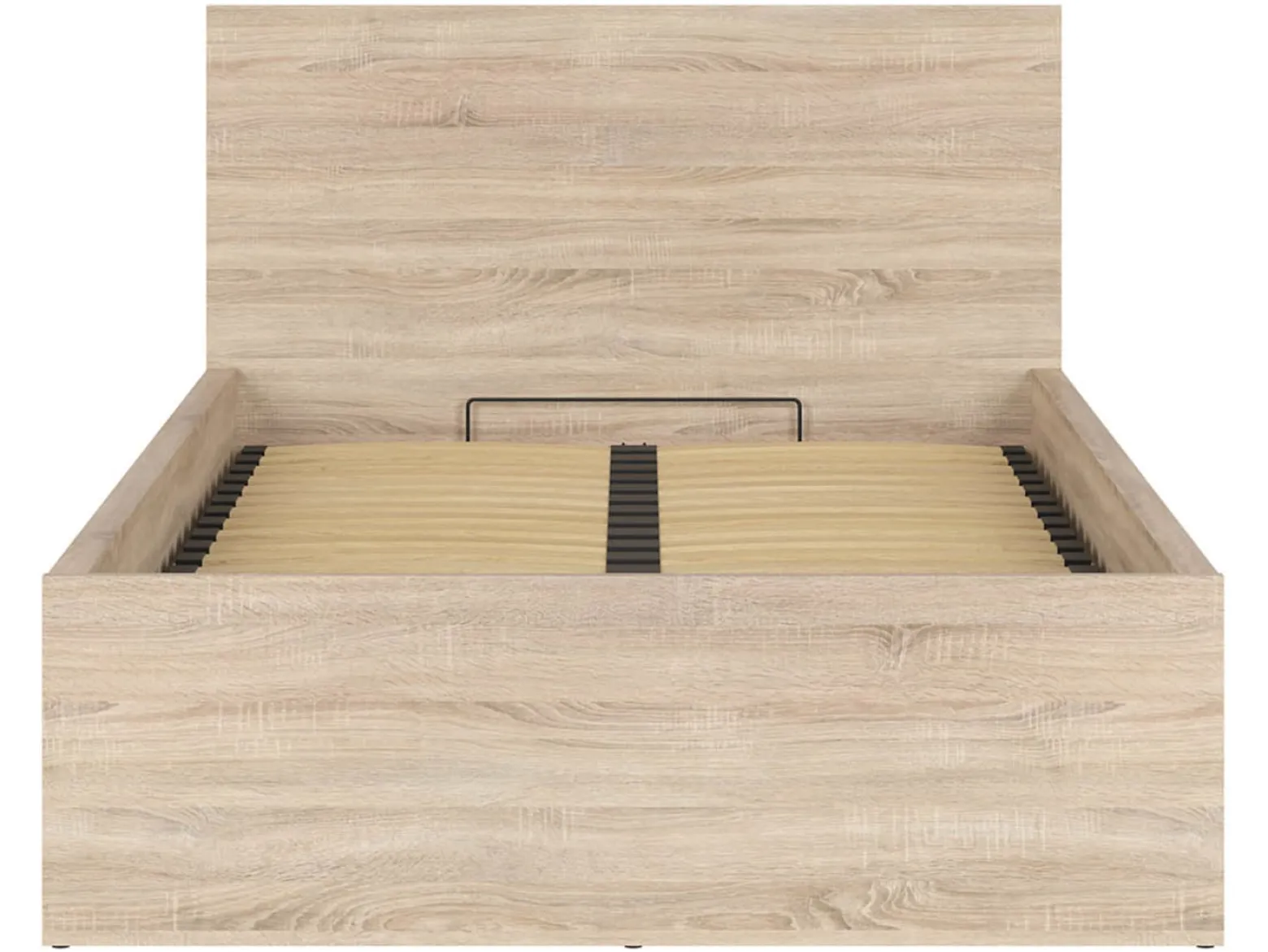 Łóżko Tetrix 120x200 ze stelażem i pojemnikiem dąb sonoma