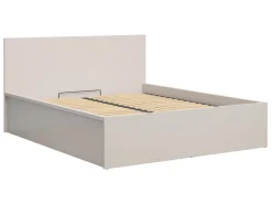 Łóżko Tetrix 160x200 ze stelażem i pojemnikiem kaszmir