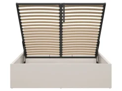 Łóżko Tetrix 160x200 ze stelażem i pojemnikiem kaszmir