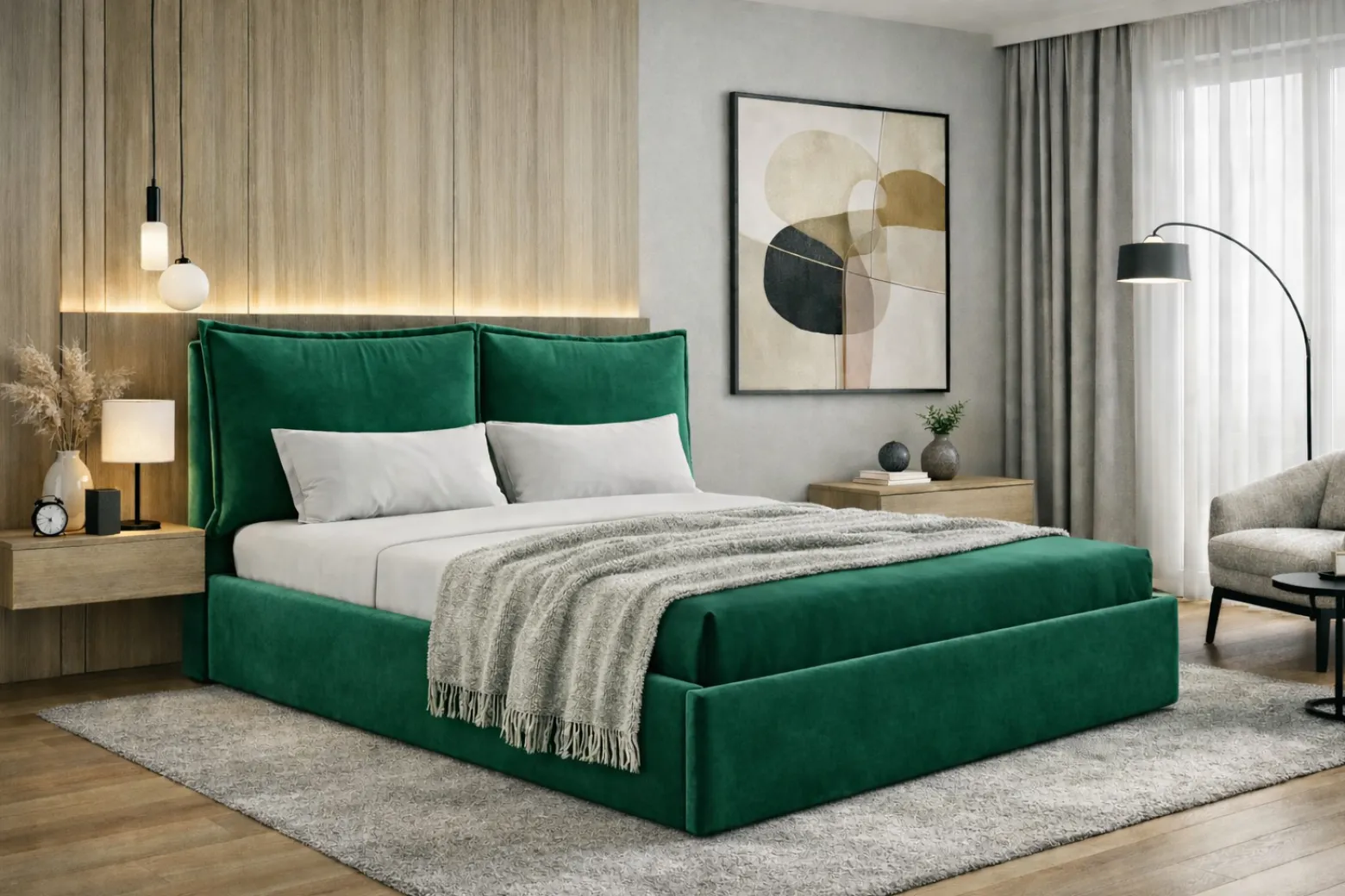Łóżko 160x200 z pojemnikiem , metalowy stelaż GLAM riviera 38