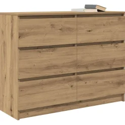 Kredens Brąz Materiał drewnopochodny vidaXL