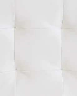 2 krzesła barowe ekoskóra złamana biel
