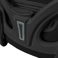 Krzesło biurowe regulowany obrotowy fotel biurowy ergonomiczny KB110 czarny