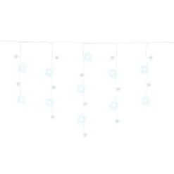 Kurtyna świetlna 1000 led girlanda, lampki zewnętrzne sople