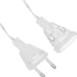Kurtyna świetlna 300 led lampki choinkowe sople biały zimny