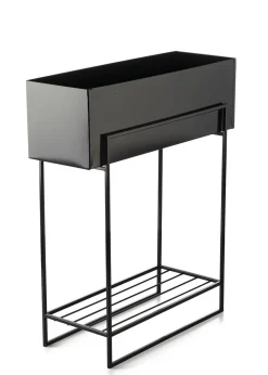 Kwietnik metalowy stojak na kwiaty 72 cm LOFT