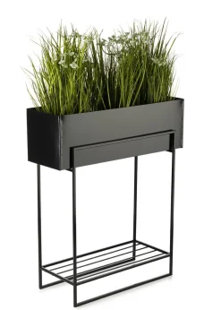 Kwietnik metalowy stojak na kwiaty 72 cm LOFT
