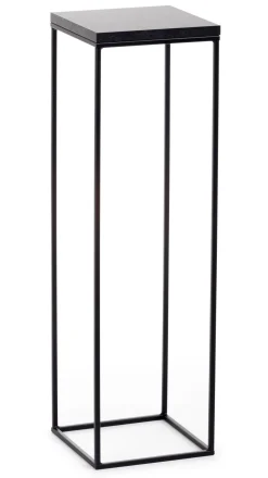 Kwietnik stojący 80 cm BasicLoft czarny