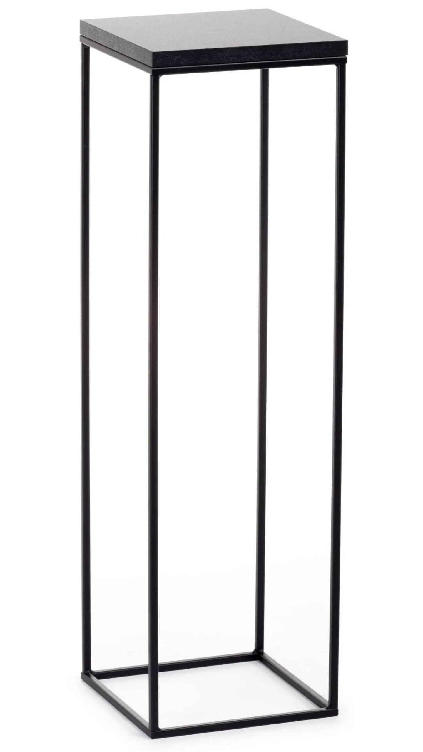 Kwietnik stojący 80 cm BasicLoft czarny