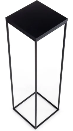 Kwietnik stojący 80 cm BasicLoft czarny