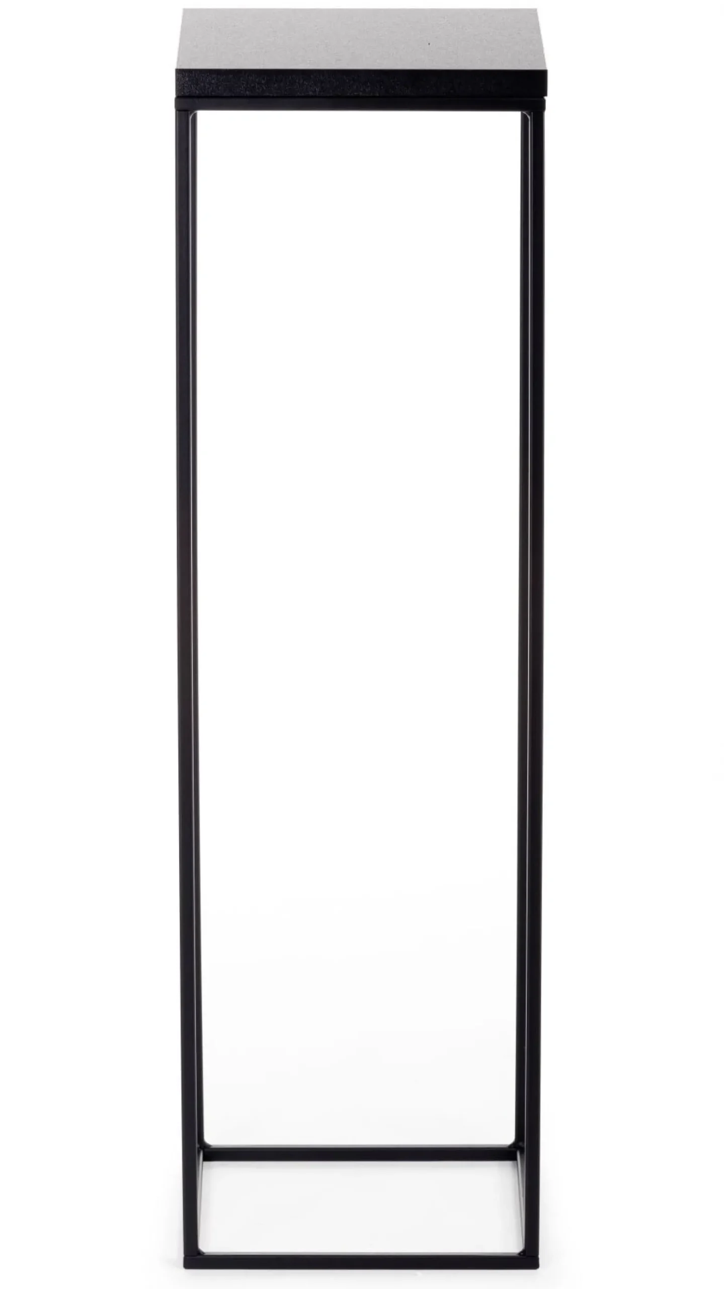Kwietnik stojący 80 cm BasicLoft czarny