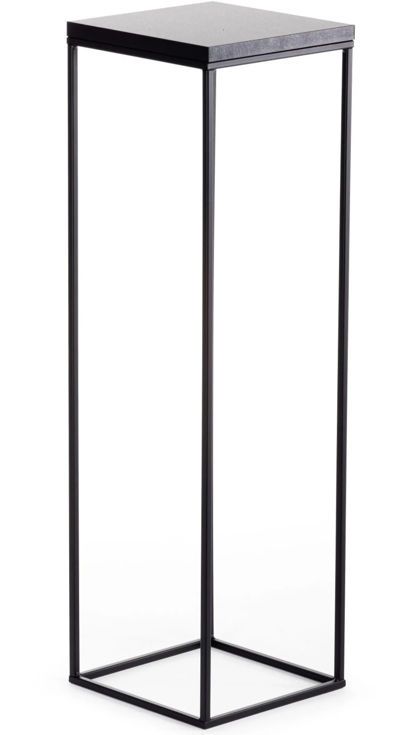 Kwietnik stojący 80 cm BasicLoft czarny