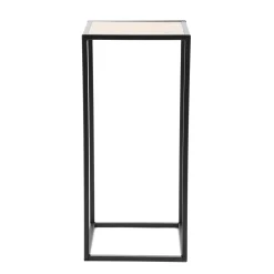 Kwietnik ROH metalowy czarny 27x27x60 cm HOMLA