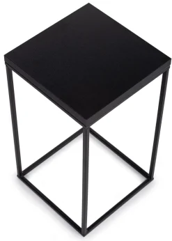 Kwietnik stojący 40 cm BasicLoft czarny