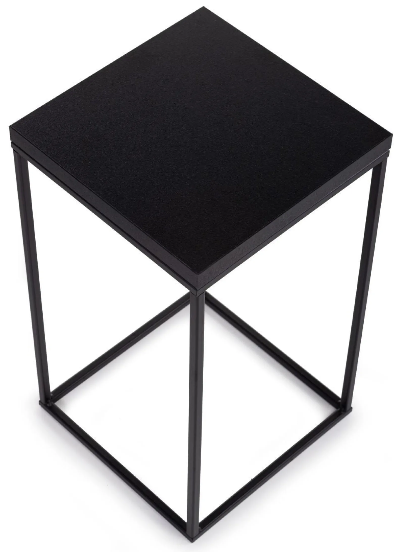 Kwietnik stojący 40 cm BasicLoft czarny