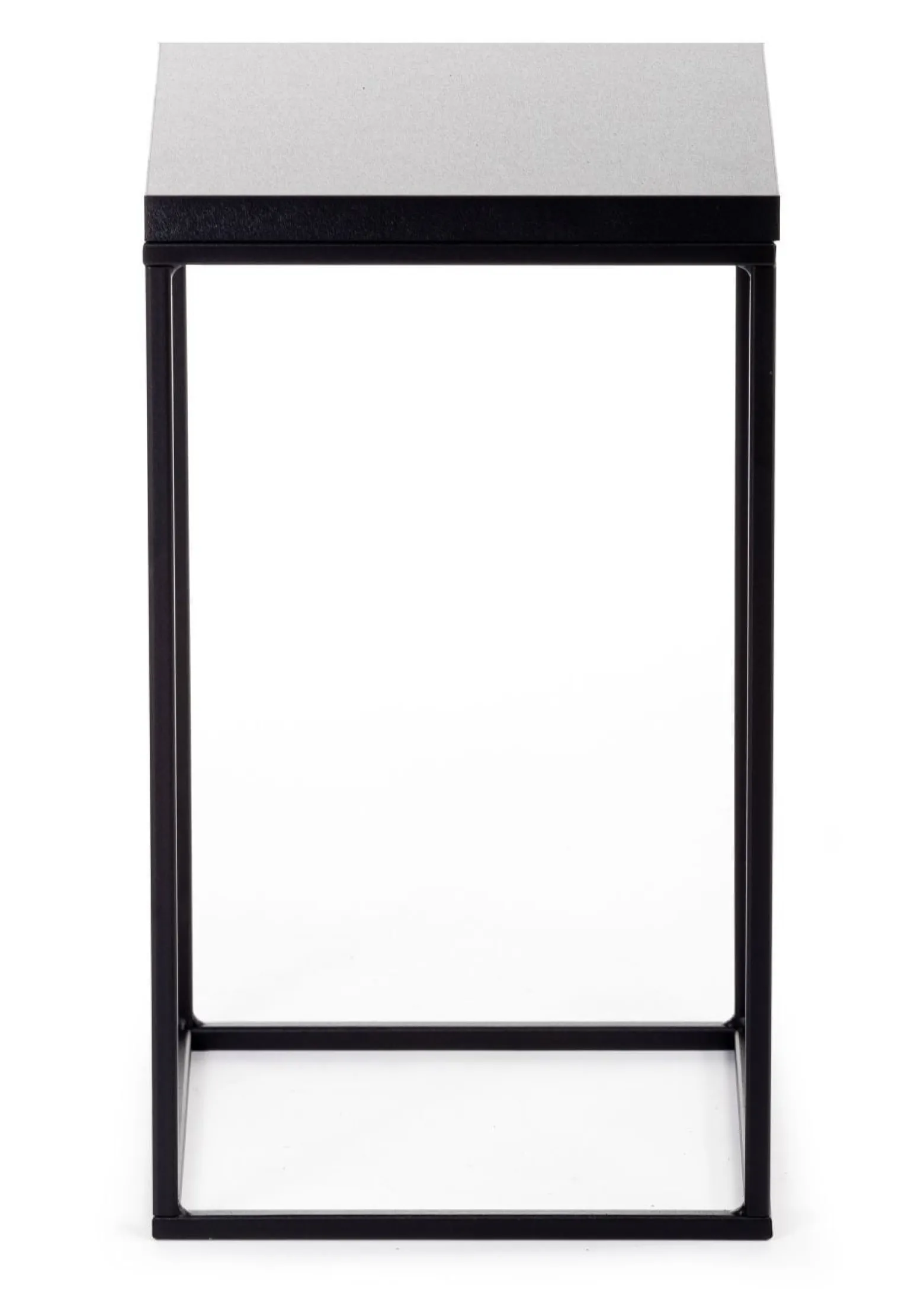 Kwietnik stojący 40 cm BasicLoft czarny