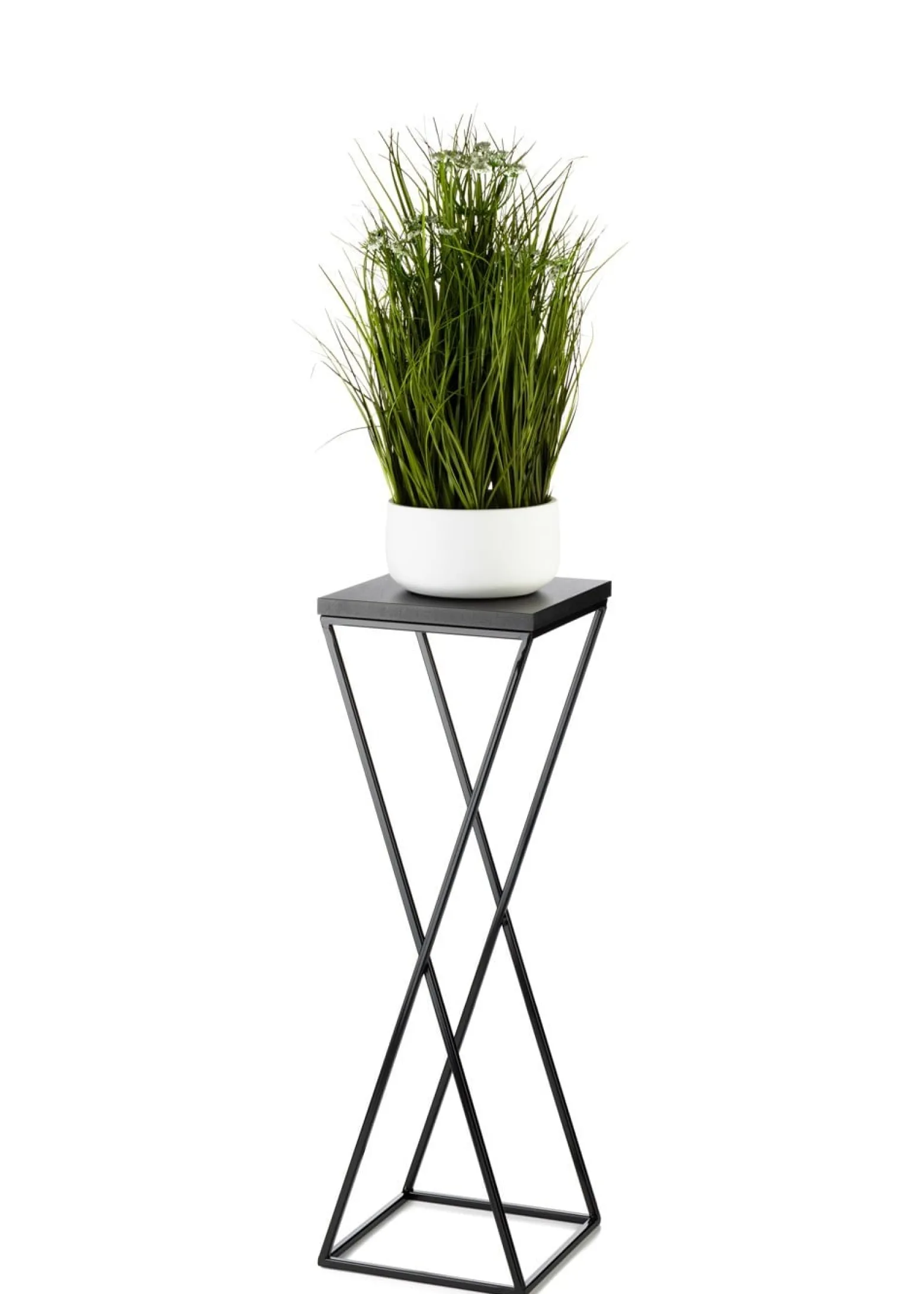 Kwietnik stojący 70 cm z blatem MDF LOFT