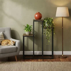 Kwietnik stojący stojak na kwiaty ozdoby 3 półki loft ModernHome
