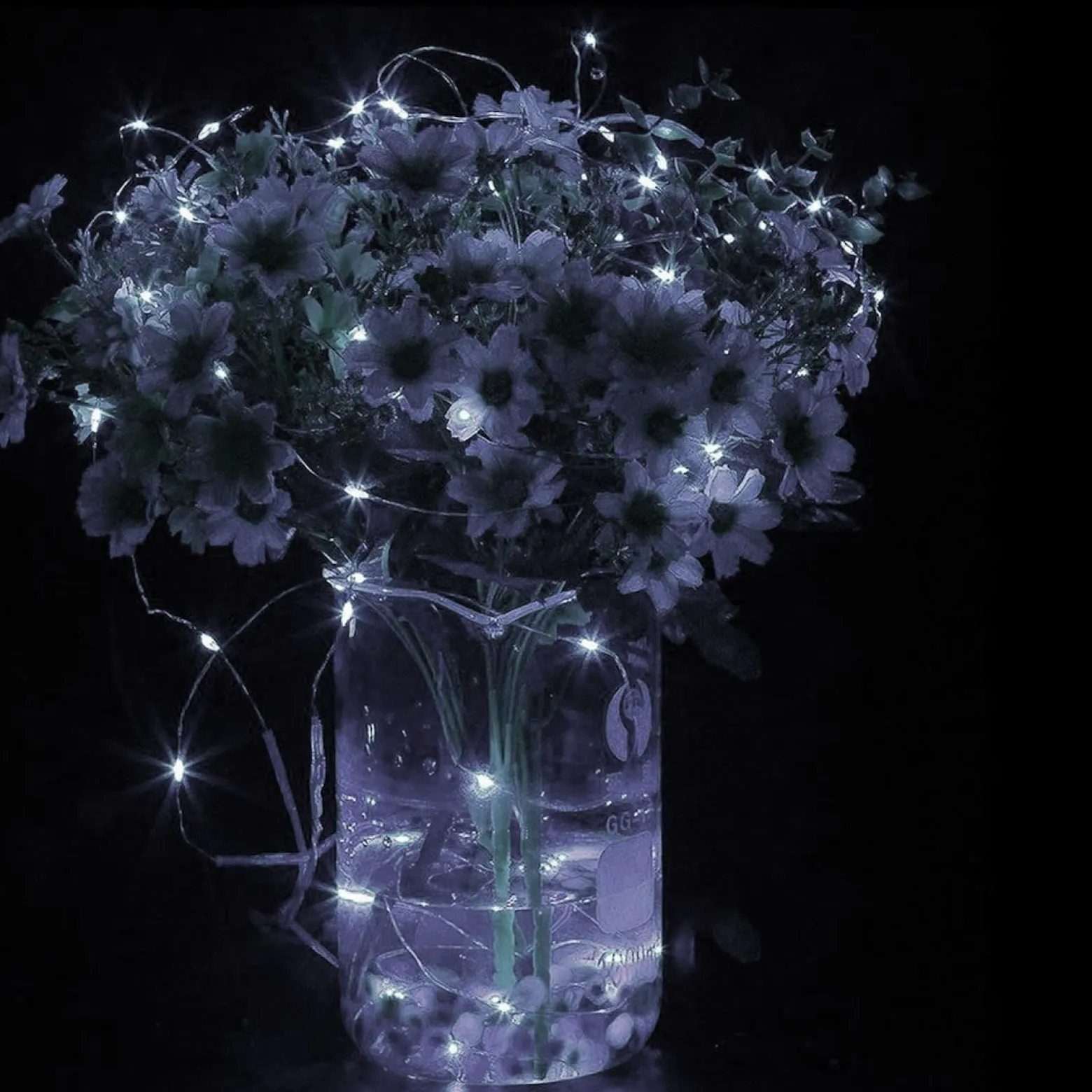 Lampki choinkowe 300 led druciki na prąd biały zimny