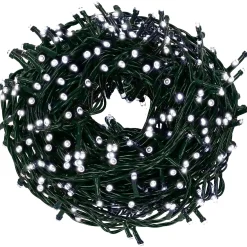 Lampki świąteczne 400 led biały zimny 27,5 m IP20