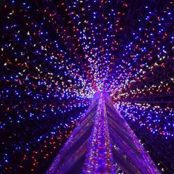 Lampki świąteczne 300led multikolor 22,5 m oświetlenie wewn.