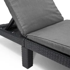 Leżak Antracyt 195 x 65 x 25.5 cm polipropylen Keter