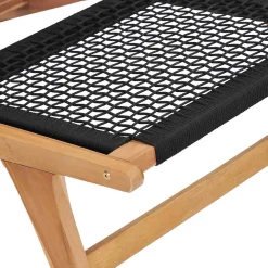 Leżak Drewniany Ogrodowy Leżanka Wypoczynkowa Na Taras Balkon Ogród