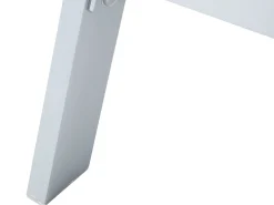Leżanka leżak ogrodowy aluminiowy czarny
