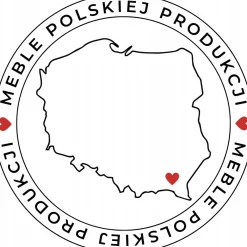 LOFT Szafka łazienkowa 80 czarna/craft z blatem czarnym