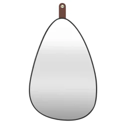 Lustro ścienne Drop Chic z paskiem 60x40 cm